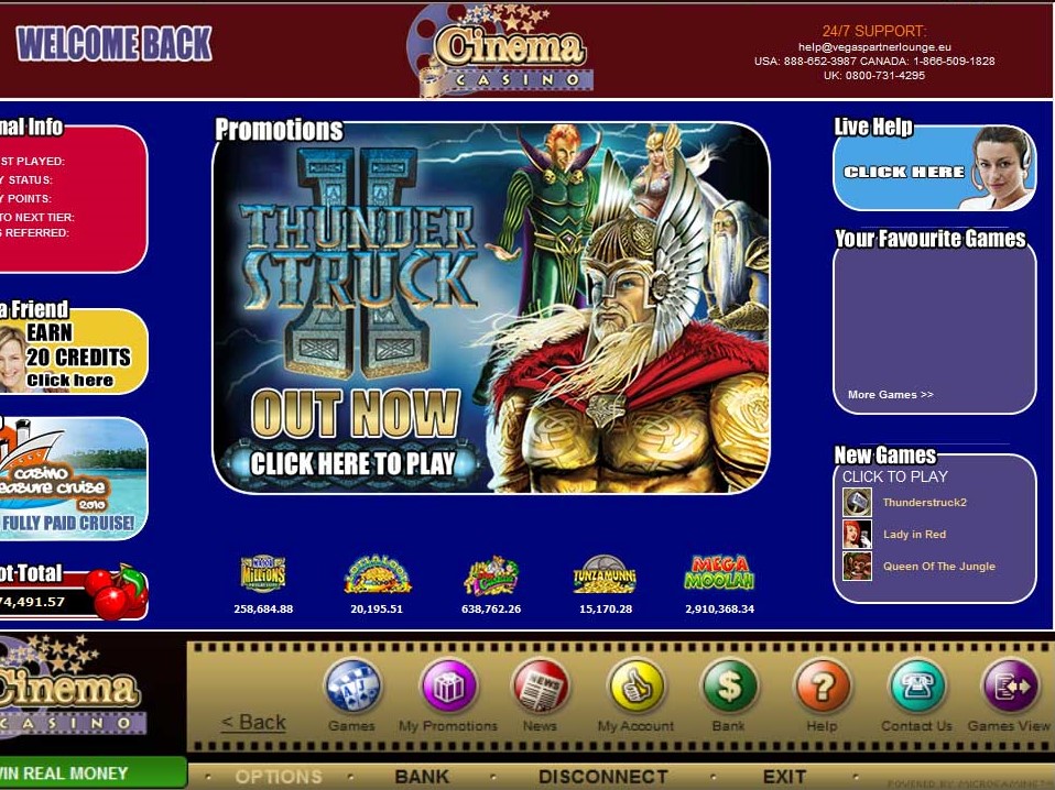 Cinema Casino Review